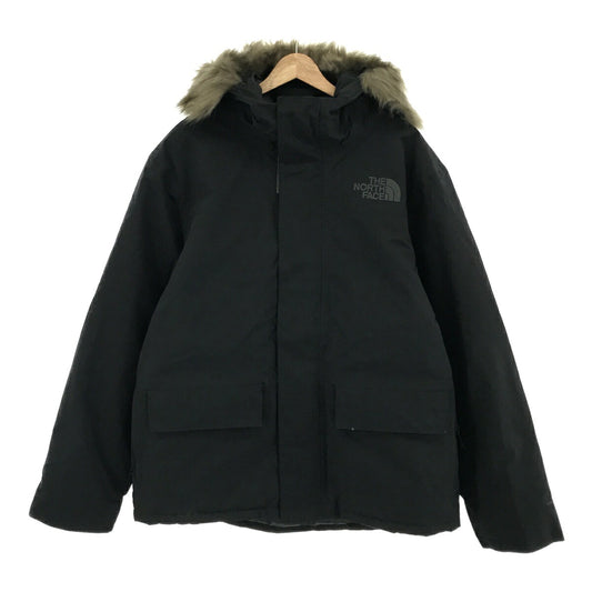 THE NORTH FACE Arctic Parka Hooded Down Jacket Black Size XL