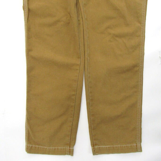 MOTHER Brown Duck Canvas Jumpsuit