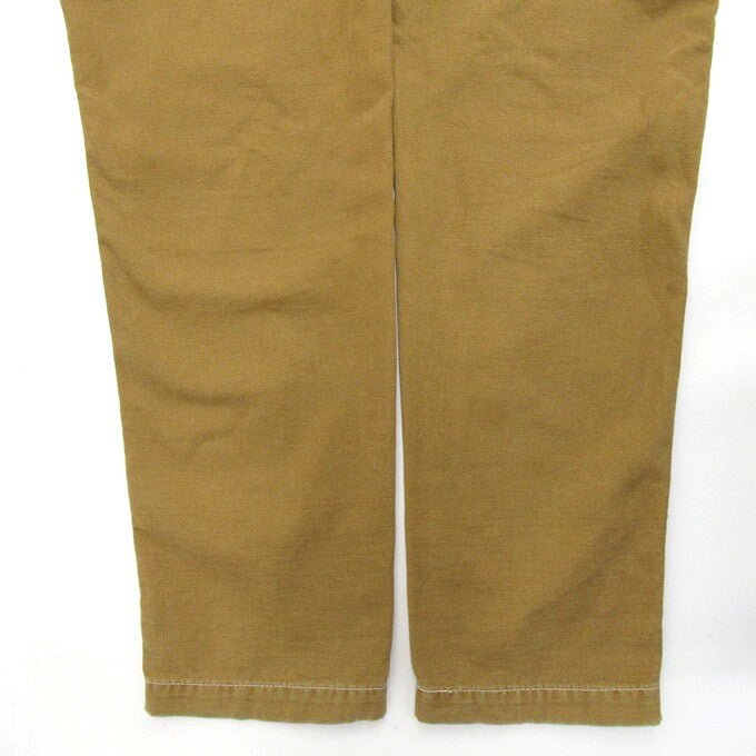 MOTHER Brown Duck Canvas Jumpsuit