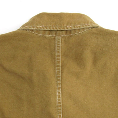 MOTHER Brown Duck Canvas Jumpsuit
