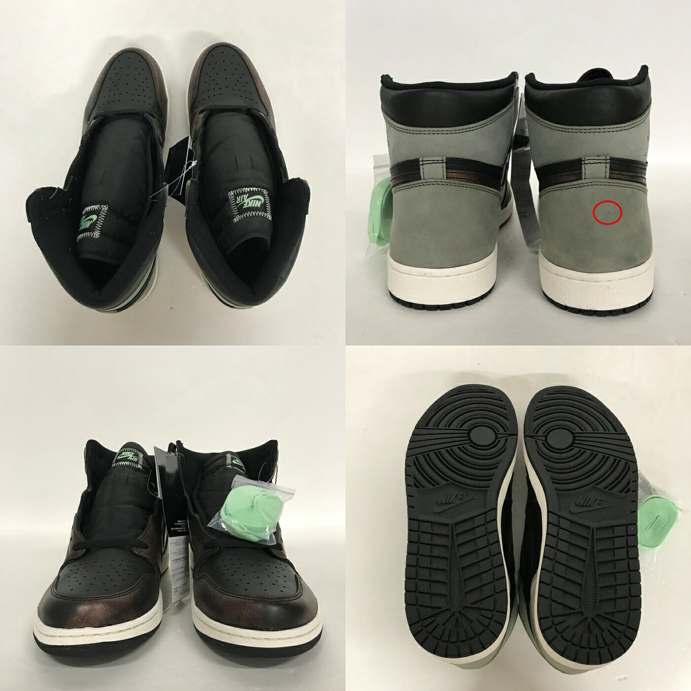 NIKE Air Jordan 1 Retro High OG Sneakers Multi Size 32.0cm