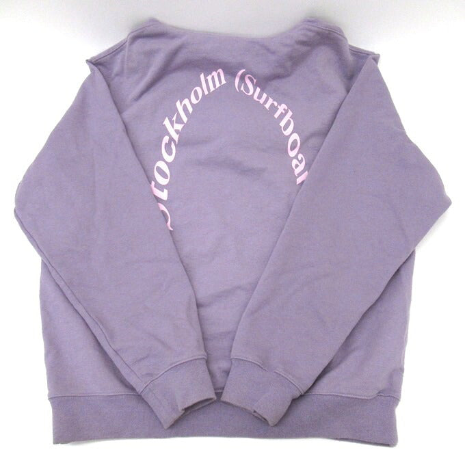 STOCKHOLM SURFBOARD CLUB BJORN Lavender Hoodie Size L