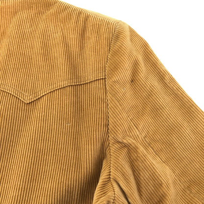Levi's 70s Corduroy Elbow Patch Jacket Beige Size XL