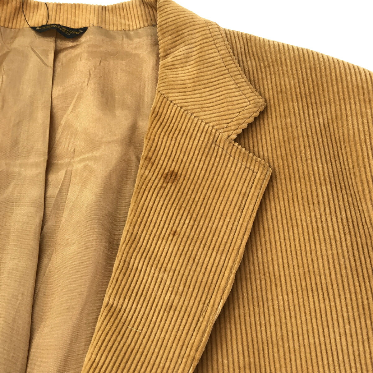Levi's 70s Corduroy Elbow Patch Jacket Beige Size XL