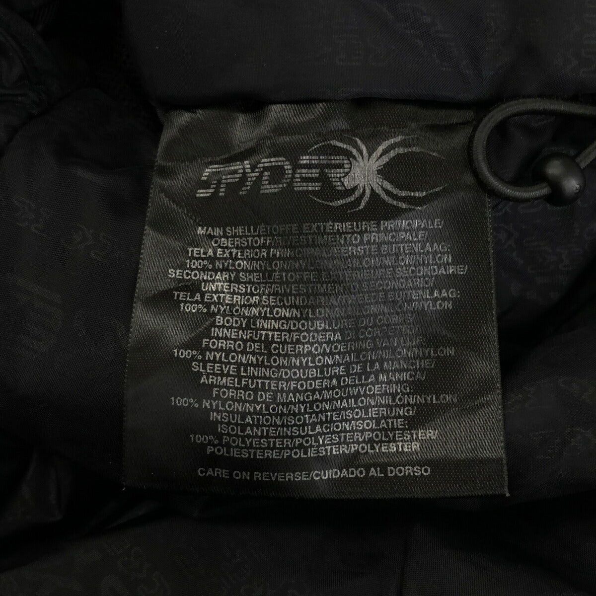 SPIDER XT.L 10000 Ski Snowboarding Tech Jacket Black Size L