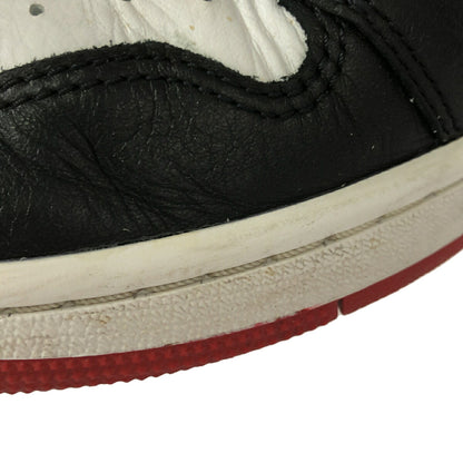 Nike AIR JORDAN 1 RETRO LOW OG BLACK TOE Sneakers Size 28cm