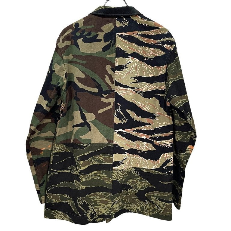 S'YTE Yohji Yamamoto 20SS Camo Patchwork Blazer Green Size 2