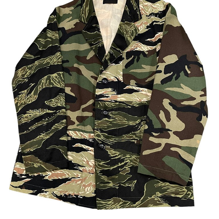 S'YTE Yohji Yamamoto 20SS Camo Patchwork Blazer Green Size 2