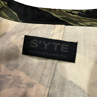S'YTE Yohji Yamamoto 20SS Camo Patchwork Blazer Green Size 2