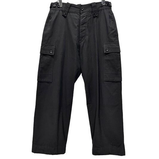 Y's for men Cotton Gabardine Drawstring Pants Black Size 1