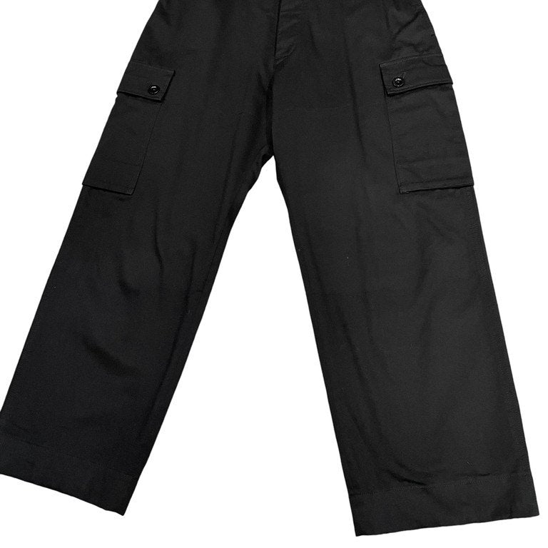 Y's for men Cotton Gabardine Drawstring Pants Black Size 1