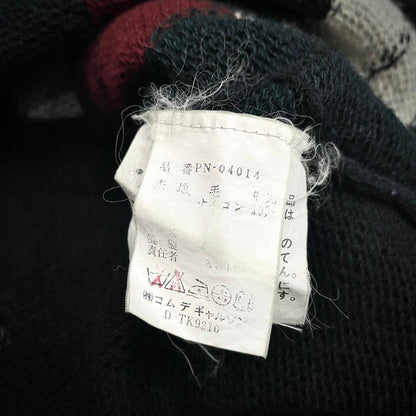 Comme des Garcons 94AW Shrunken Argyle Sweater Size S