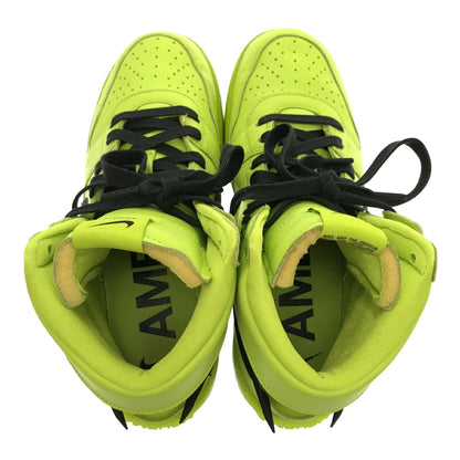 Nike AMBUSH Dunk High Flash Lime Sneakers CU7544-300 Size 26