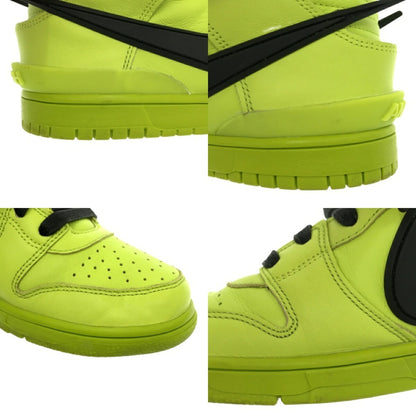 Nike AMBUSH Dunk High Flash Lime Sneakers CU7544-300 Size 26