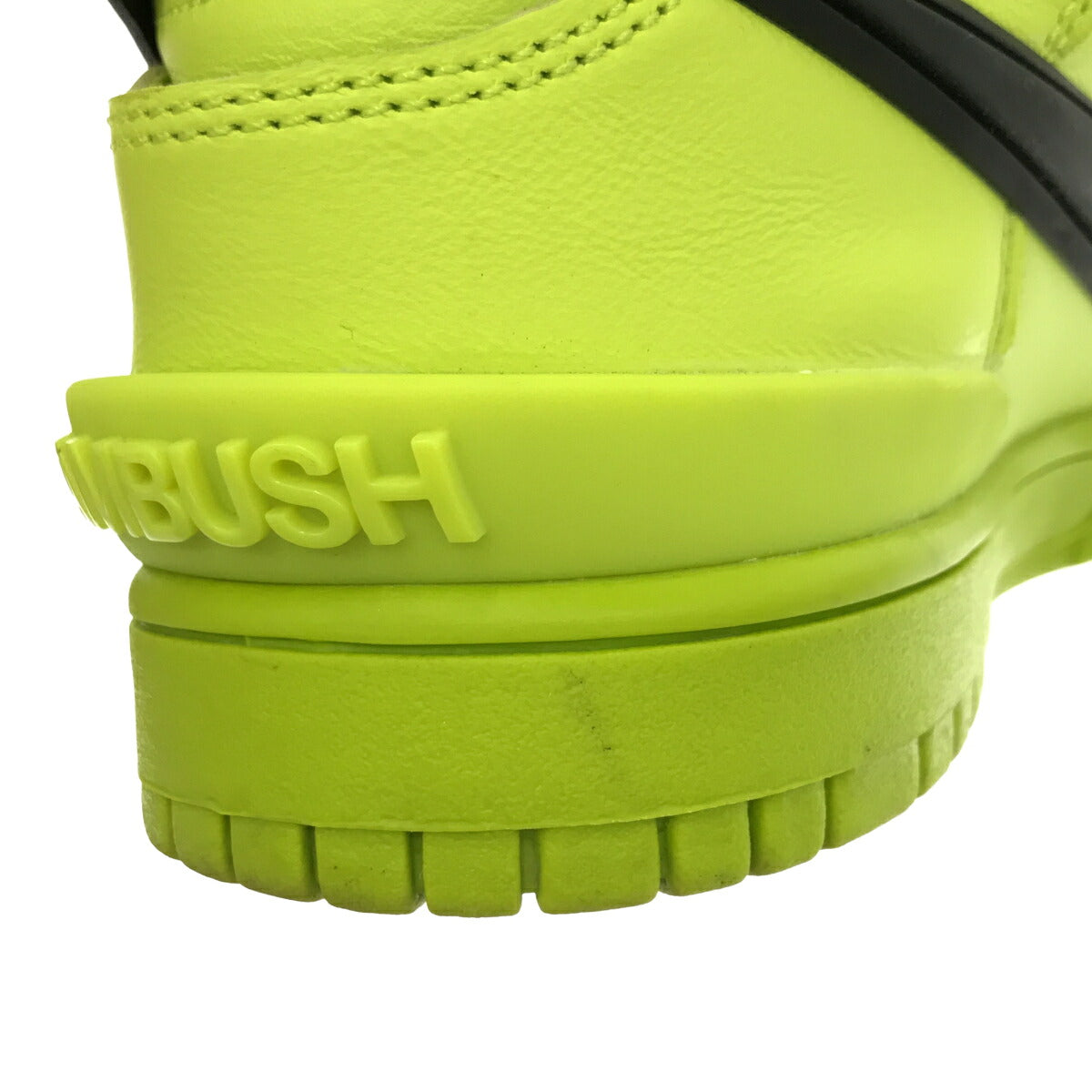 Nike AMBUSH Dunk High Flash Lime Sneakers CU7544-300 Size 26