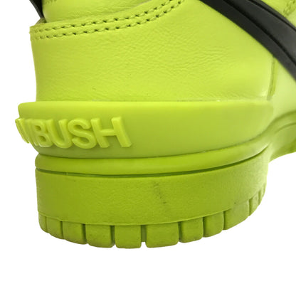 Nike AMBUSH Dunk High Flash Lime Sneakers CU7544-300 Size 26