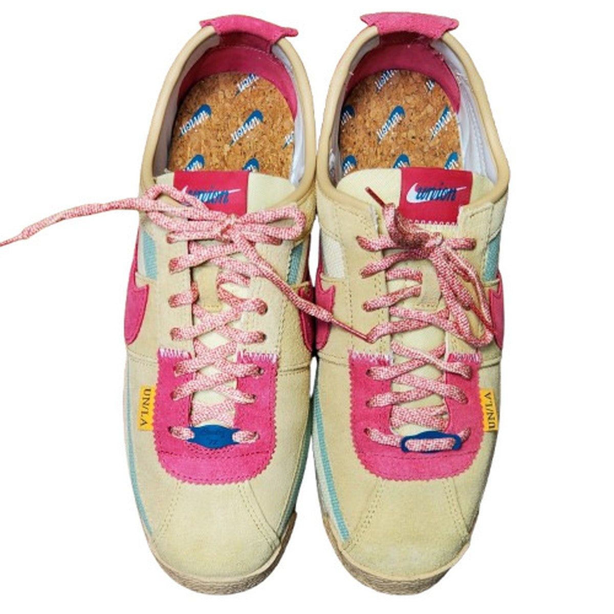 NIKE x UNION LA Cortez SP Sesame Low-Top Sneakers Size 26