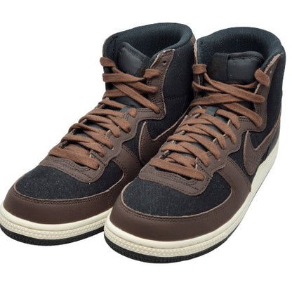 NIKE Terminator High Velvet Black Sneakers Size 26.0