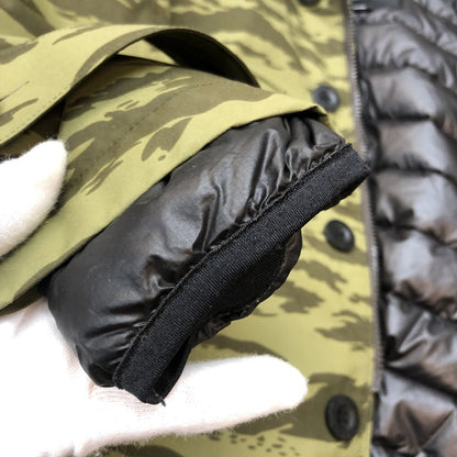 STUSSY Nano Universe Camo Nylon Down Liner Coat Size SMAL
