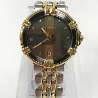 MARICE LACROIX Calypso 95327 Silver Gold Watch Size ONE SIZE