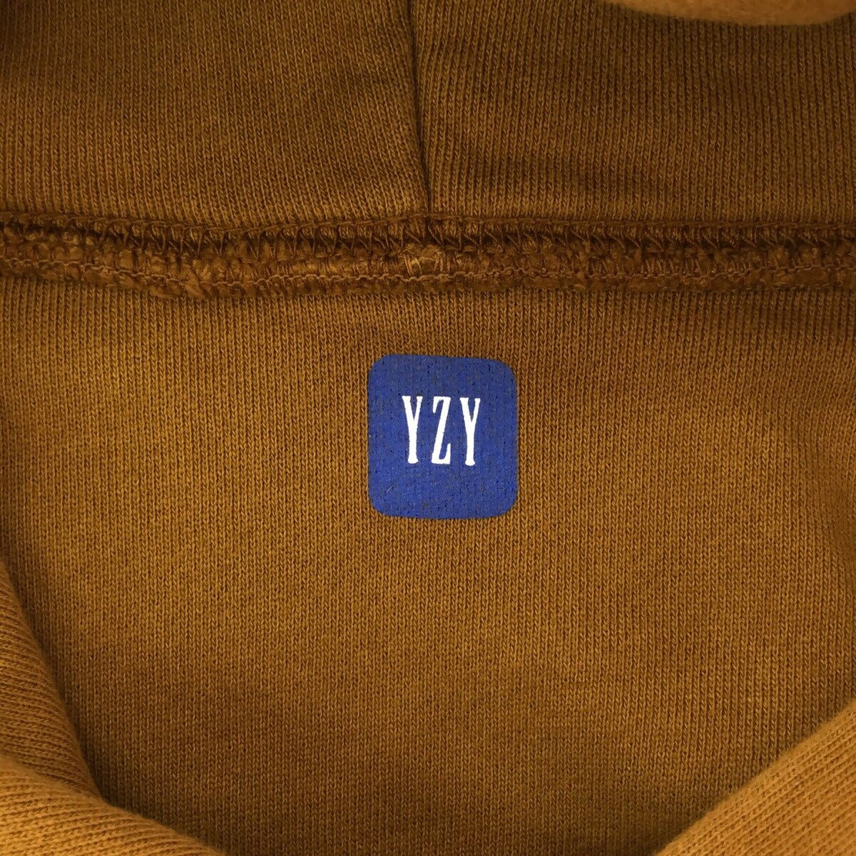 YEEZY GAP Double Layered Pullover Hoodie Brown Size M