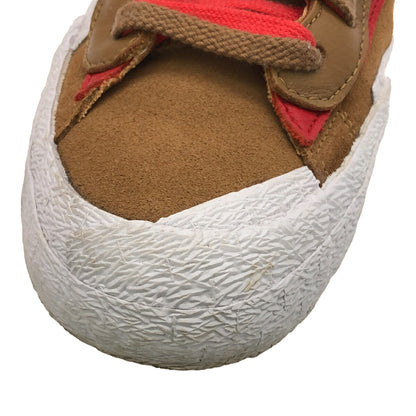 NIKE 21SS x Sacai Blazer Low British Tan Sneakers Size 28.0