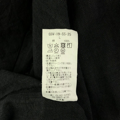 GANGSTER VILLE Embroidered Souvenir Coat Dark Gray Size L
