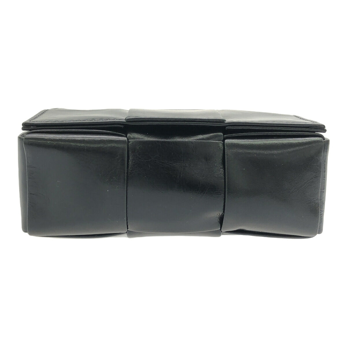 Bottega Veneta Black Cassette Mini Shoulder