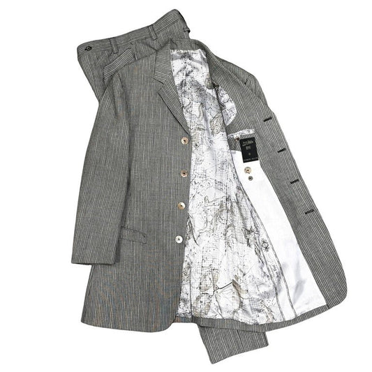 Jean Paul Gaultier 90s Wool Long Tailored Jacket Size 48