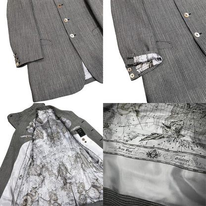 Jean Paul Gaultier 90s Wool Long Tailored Jacket Size 48