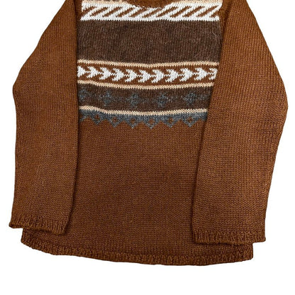Comme des Garcons 95AW Alpaca Fair Isle Sweater Size XS