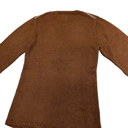 Comme des Garcons 95AW Alpaca Fair Isle Sweater Size XS