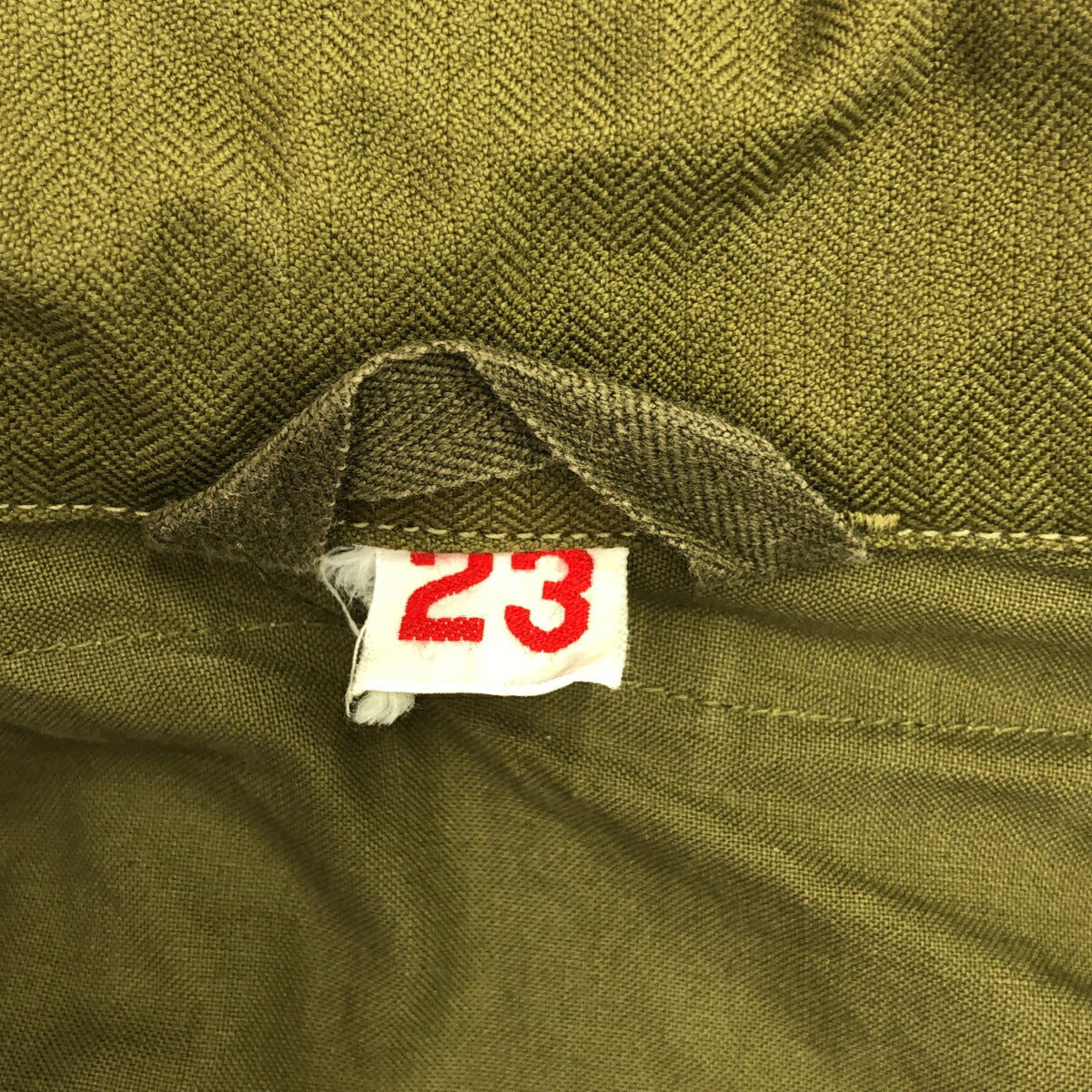 Vintage Danish 60s M-58 HBT Field Jacket Size 23