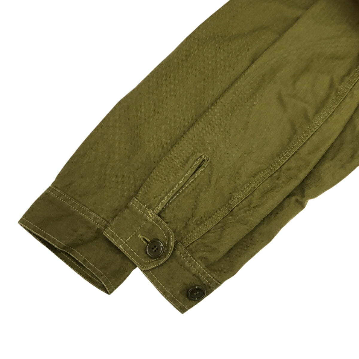 Vintage Danish 60s M-58 HBT Field Jacket Size 23