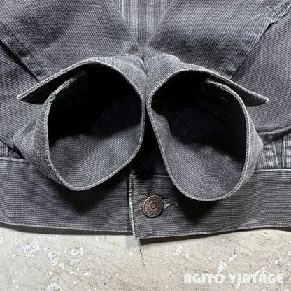 Levi's 60s Slim Fit Big E Black Pique Jacket Size S