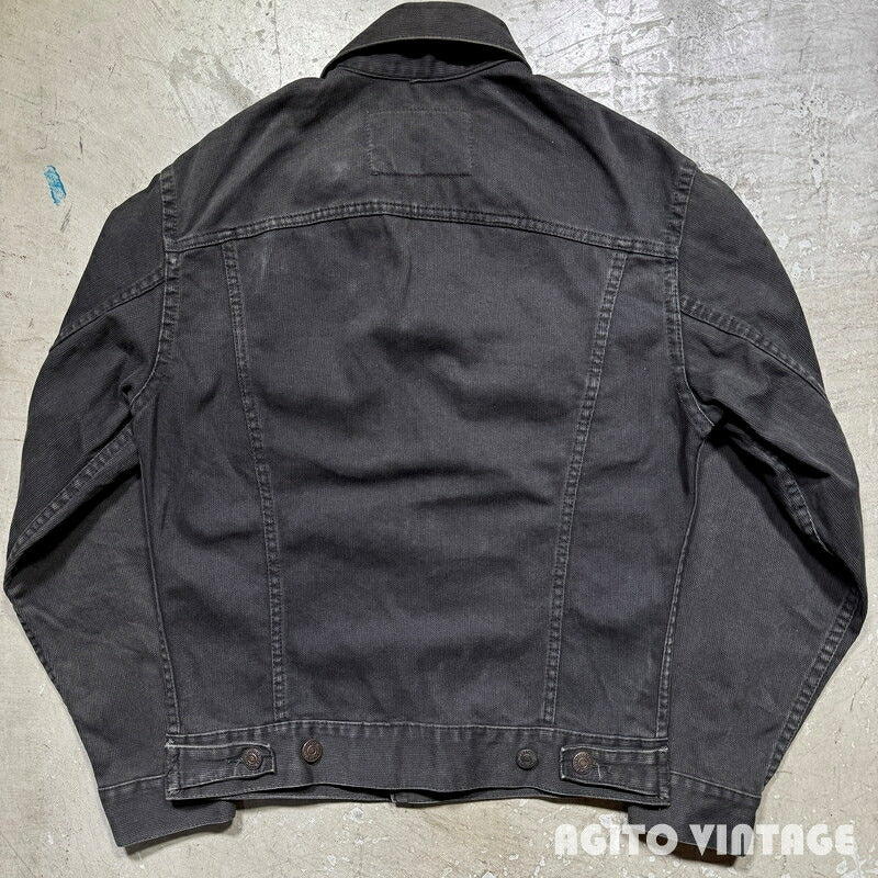 Levi's 60s Slim Fit Big E Black Pique Jacket Size S