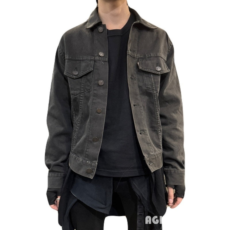 Levi's 60s Slim Fit Big E Black Pique Jacket Size S