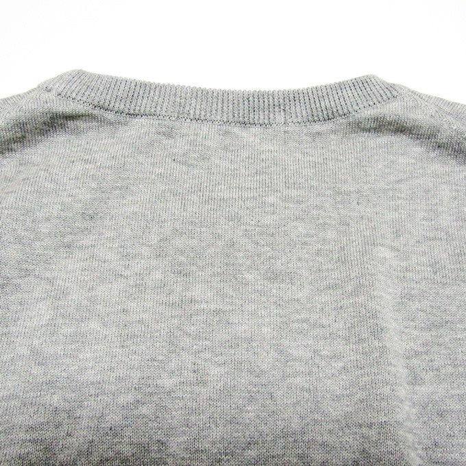 Graphpaper Suvin Cotton Knit Vest Light Gray Size 0