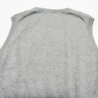 Graphpaper Suvin Cotton Knit Vest Light Gray Size 0