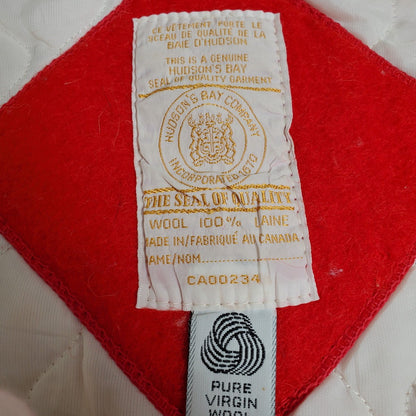 HUDSON'S BAY 60s/70s Wool Eskimo Jacket Red Size S