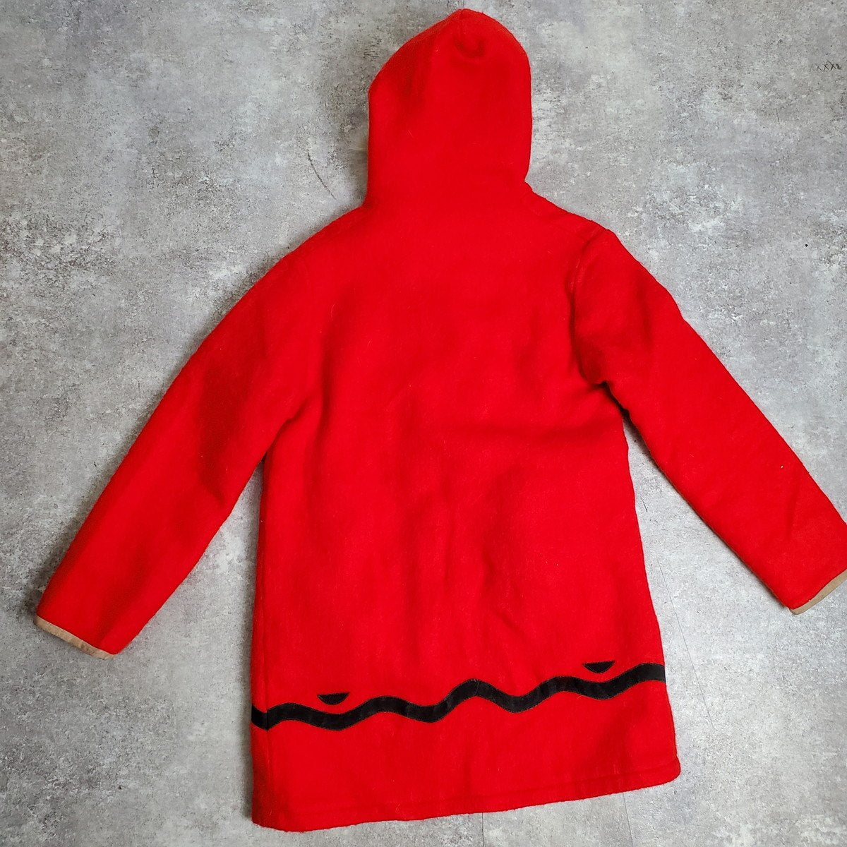 HUDSON'S BAY 60s/70s Wool Eskimo Jacket Red Size S