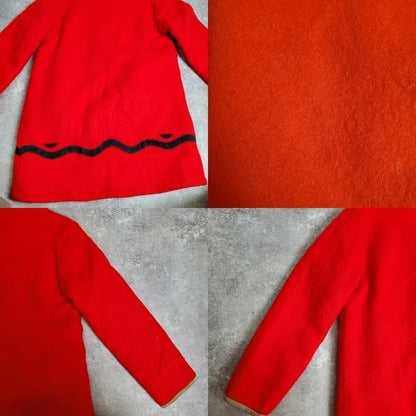 HUDSON'S BAY 60s/70s Wool Eskimo Jacket Red Size S