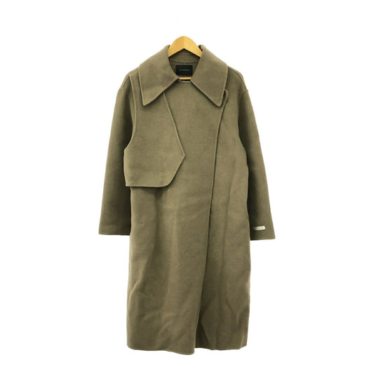 Lavishgate Wool Reversible Trench Coat Mocha