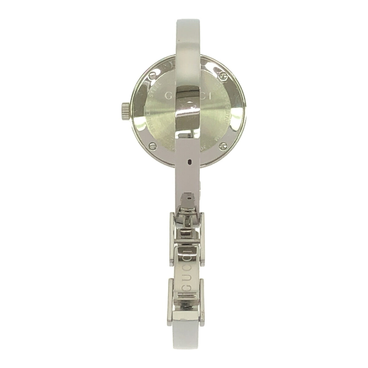 GUCCI 105 Stainless Steel Diamond ONE SIZE Belt Size ONE SIZE