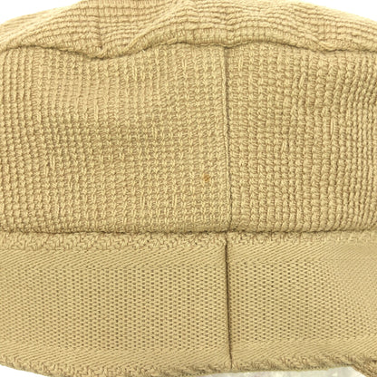 Christian Dior Logo Cotton Casquette Beige Hat Size 58