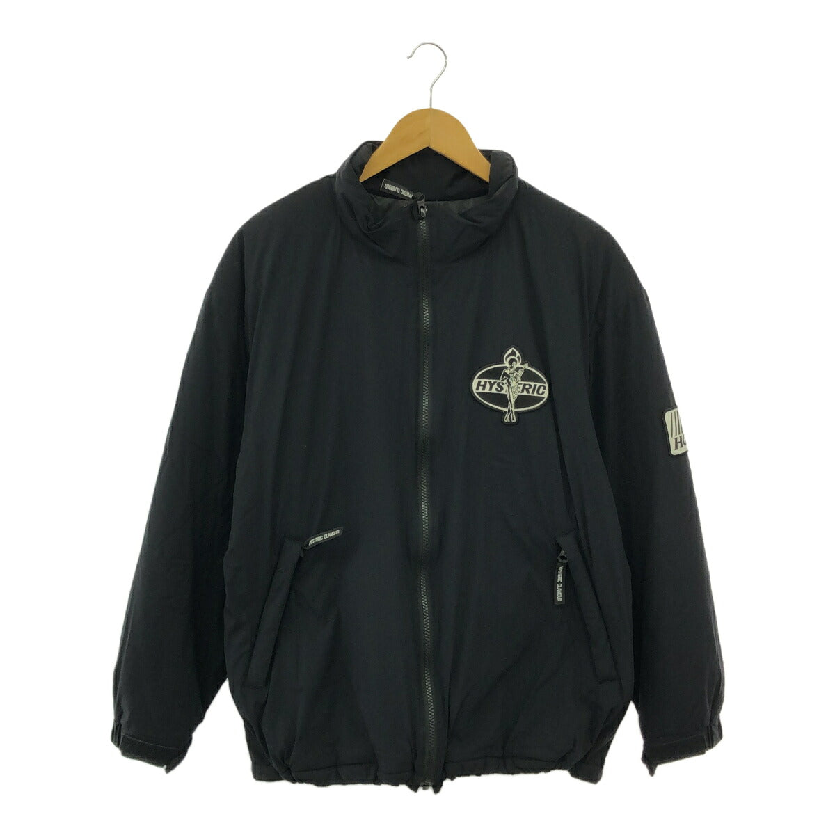 HYSTERIC GLAMOUR Dynamite Angel Padded Jacket Black Size L