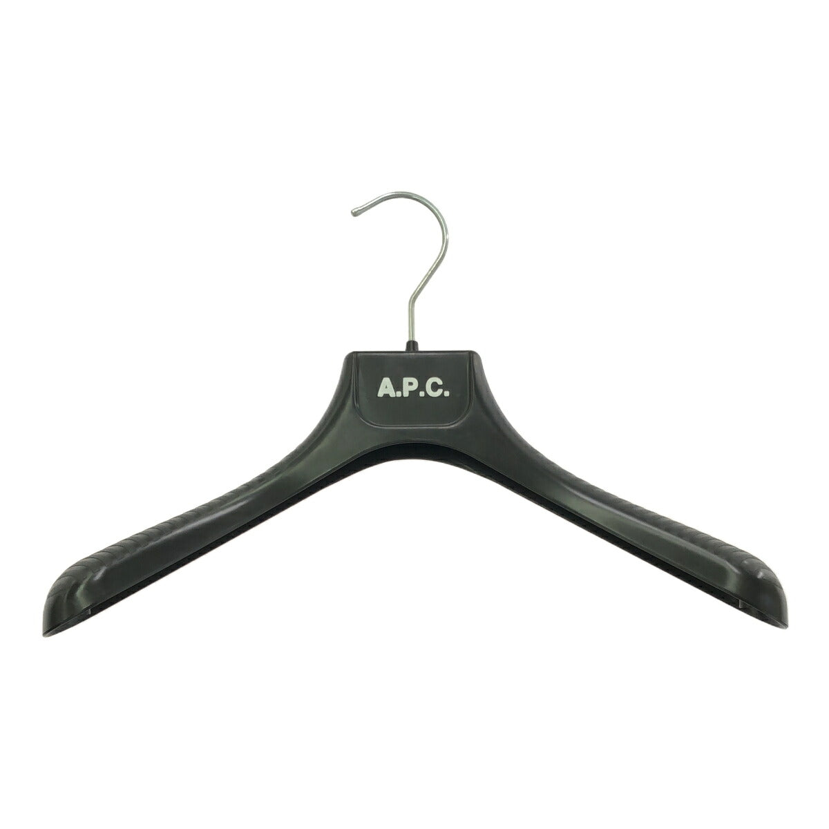 A.P.C. Black Cashmere Blend Wool Long Coat Size S