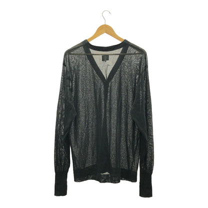 Needles Spring/Summer Poly Mesh Cardigan Black Size XL