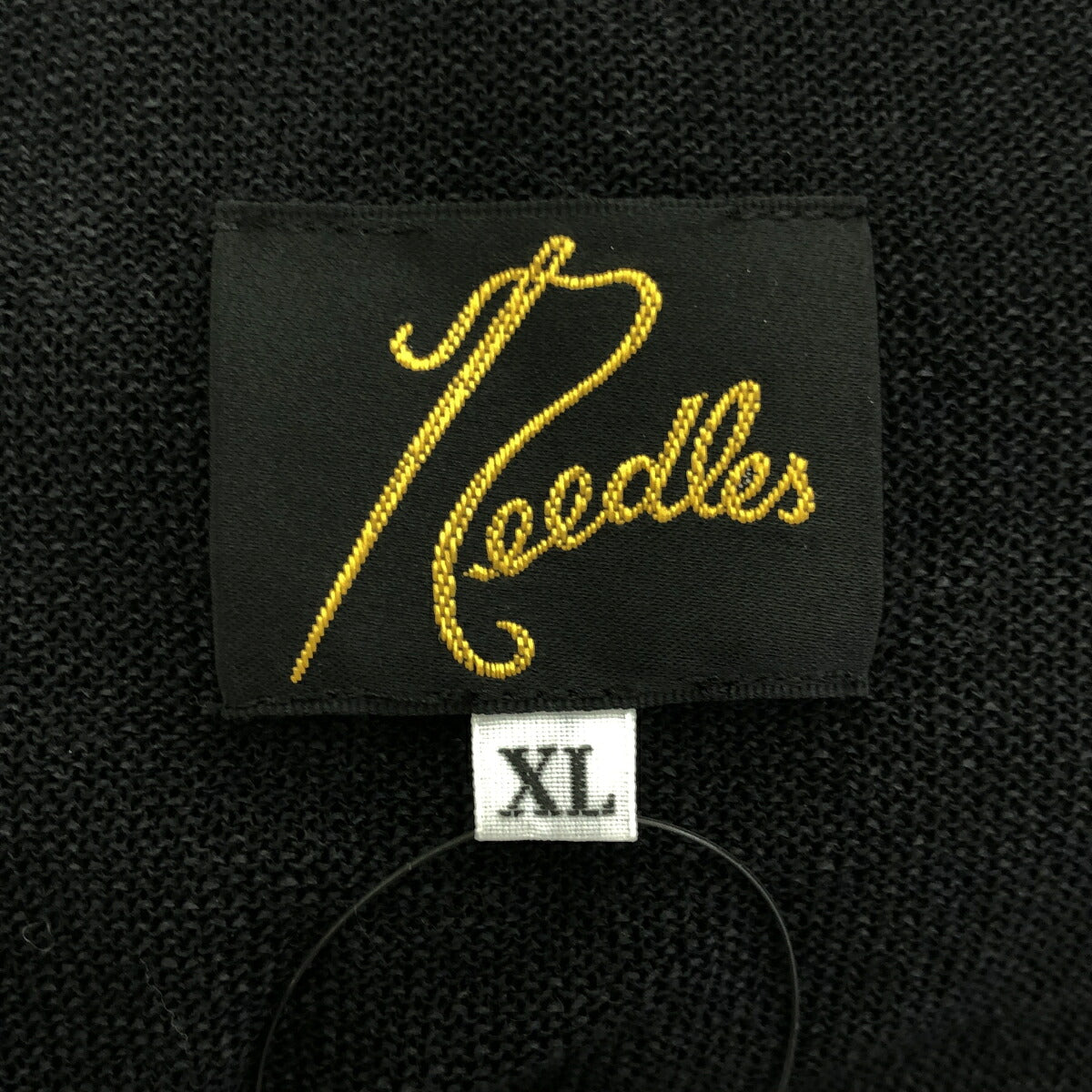 Needles Spring/Summer Poly Mesh Cardigan Black Size XL