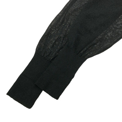 Needles Spring/Summer Poly Mesh Cardigan Black Size XL